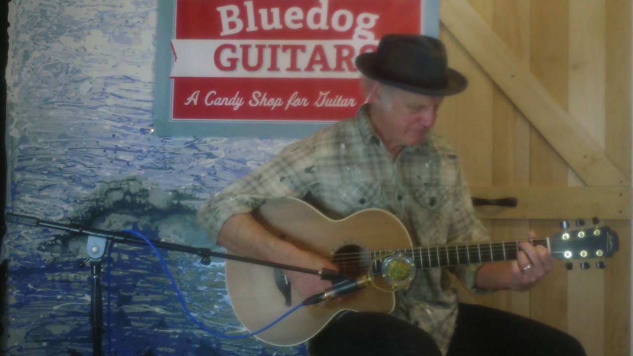Lowden 12 Fret S-35c Figured Walnut/Driftwood Cedar Guitar Demo at Bluedog Guitars