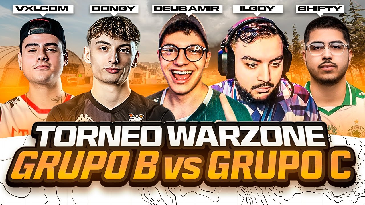 🔴 LIGA WARZONE - GRUPO B VS GRUPO C (DÍA 6)