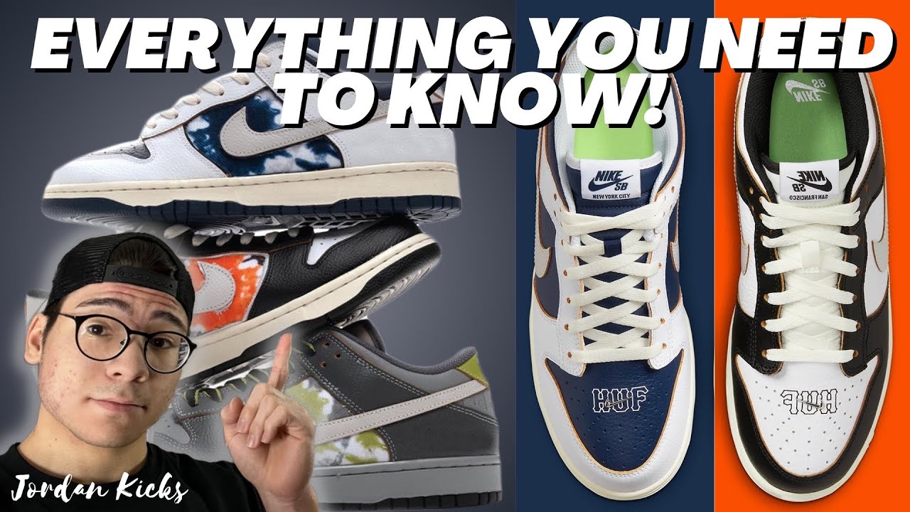 The SECRETS about the NIKE SB X HUF Dunk Lows!
