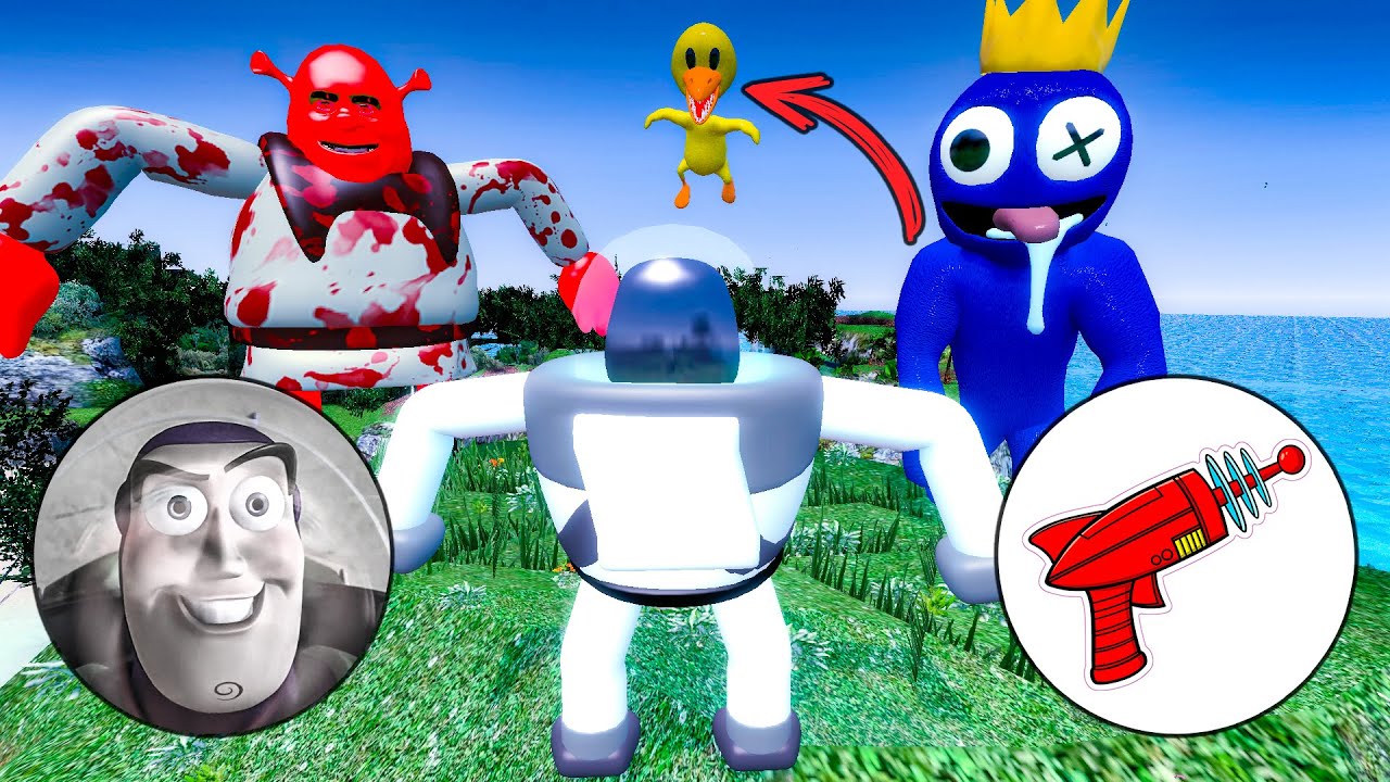 Playing as NIGHTMARE BOOZ from 3D SANIC CLONES MEMES in Garry's Mod!