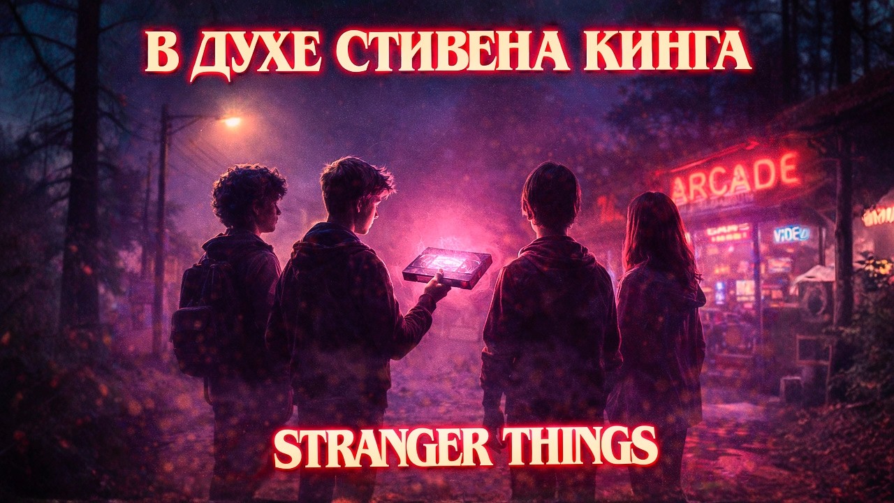 📼 В ДУХЕ «ОЧЕНЬ СТРАННЫХ ДЕЛ» И СТИВЕНА КИНГА! Pink Noise — хоррор-новелла