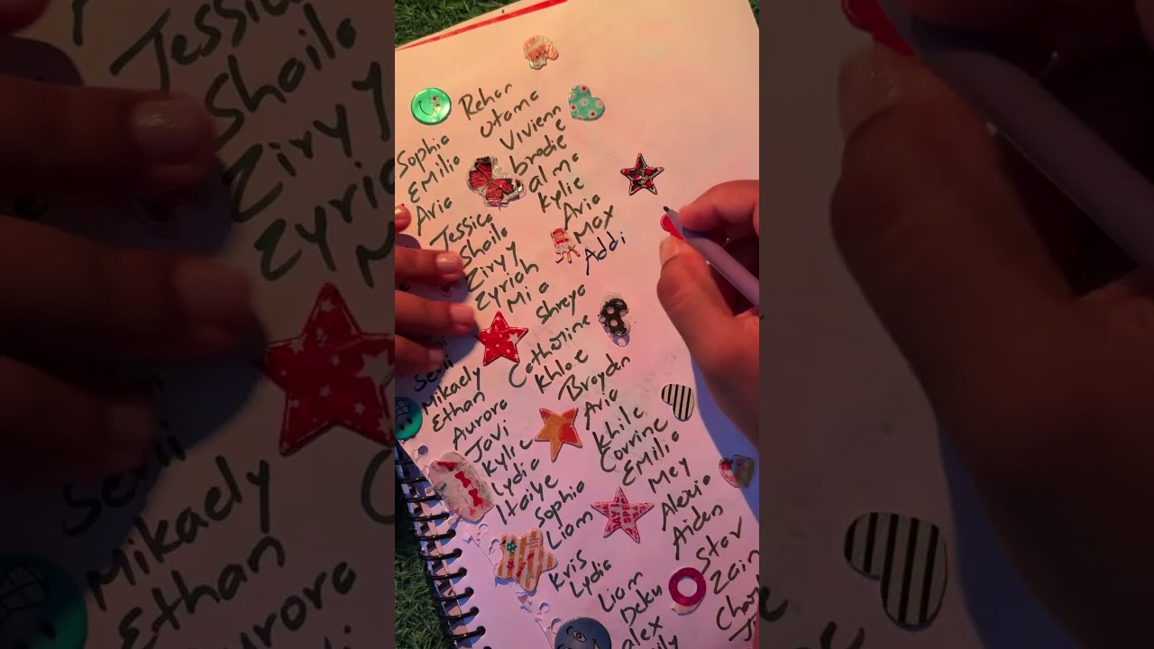 Writing my cute subscribers names 🩷 #shorts  #writingnames  #shortsfeed