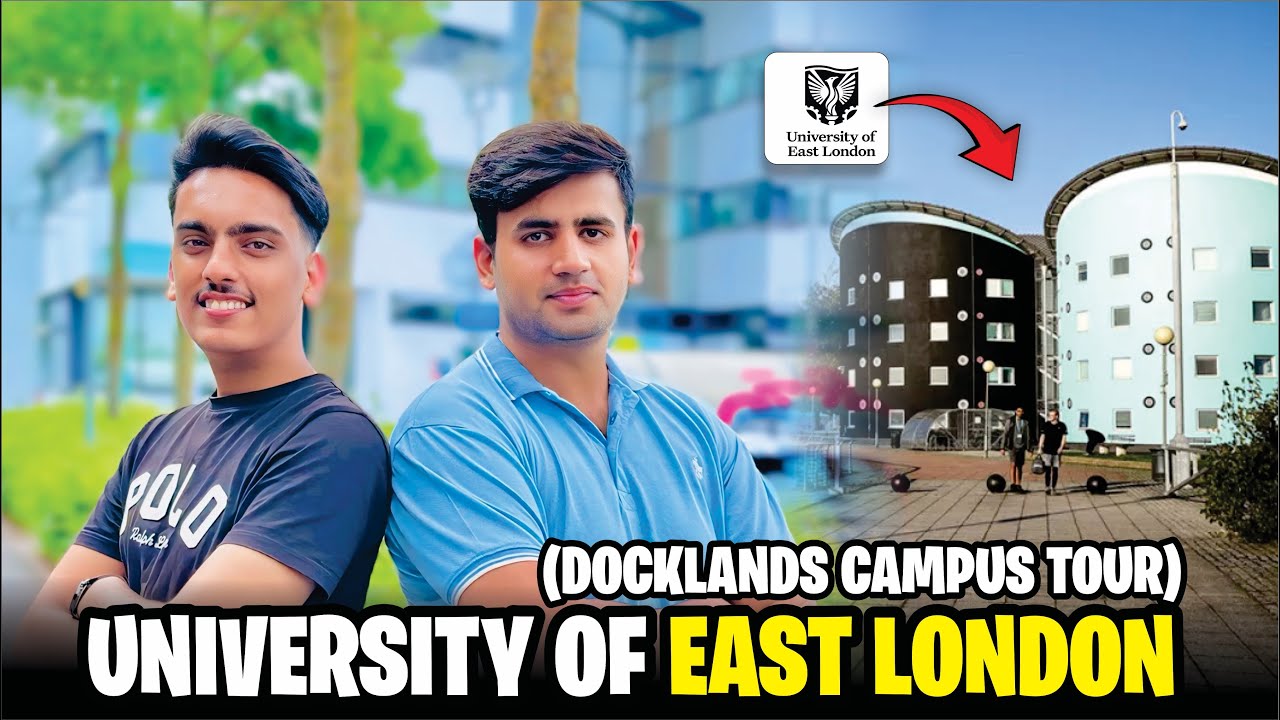 University of East London || Docklands Campus Tour || Sufyan in Uk 🇬🇧