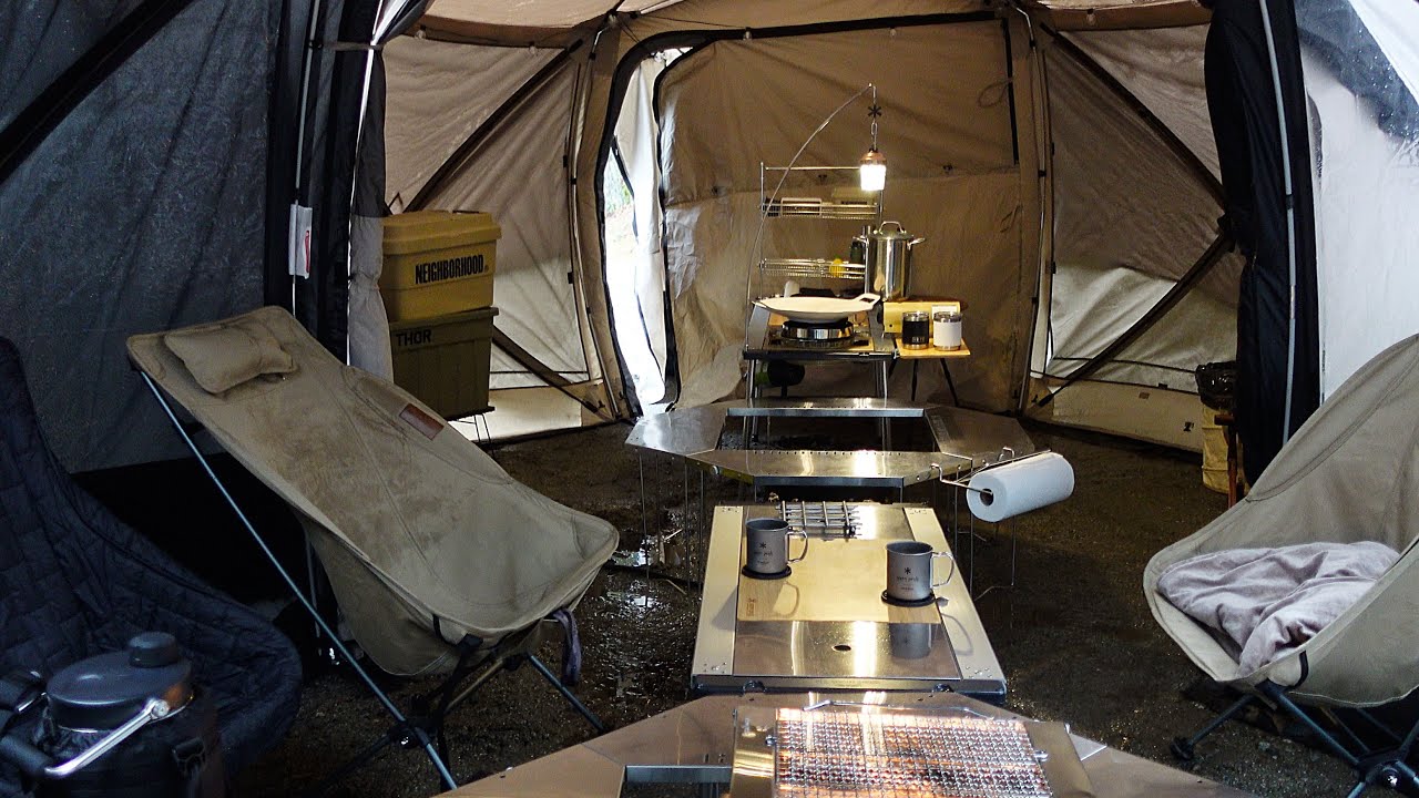 Camping in the Rain: Best Time Ever..