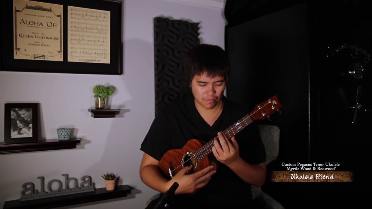 UKULELE FRIEND: Mika Kane and Custom Pegasus Tenor Ukulele (REC_7)