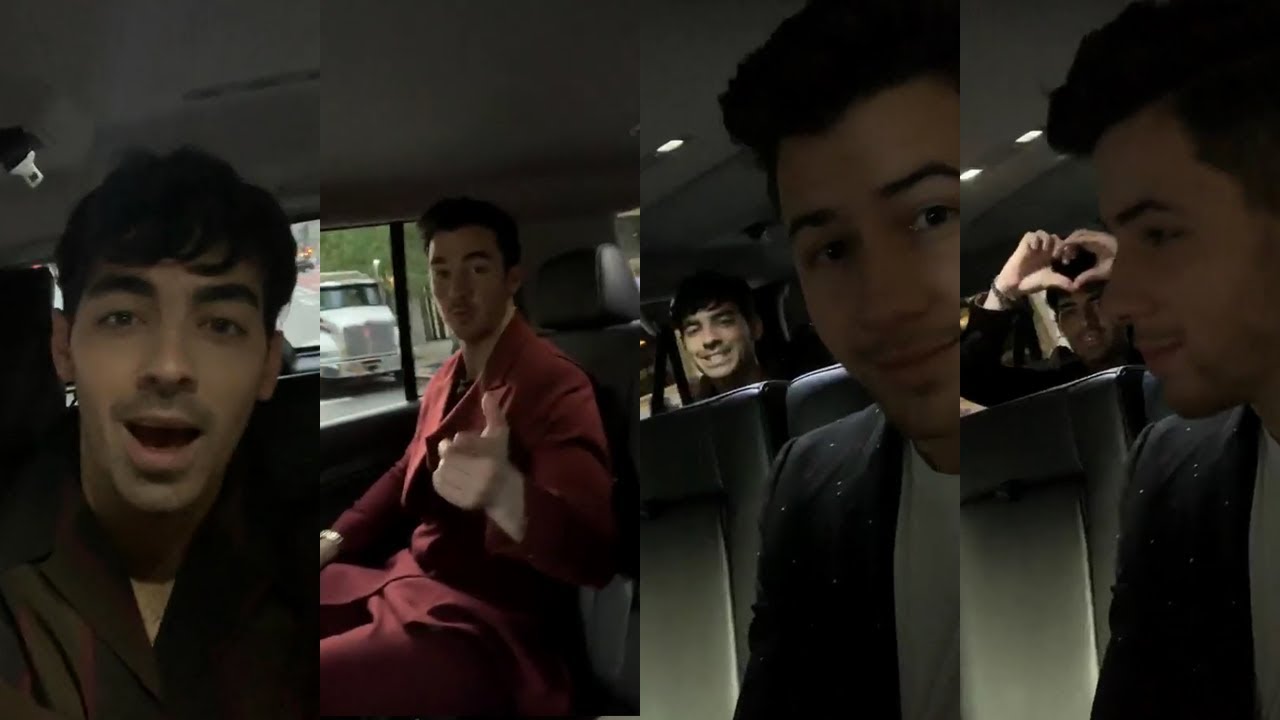 Jonas Brothers live stream via Instagram (6.12.19)