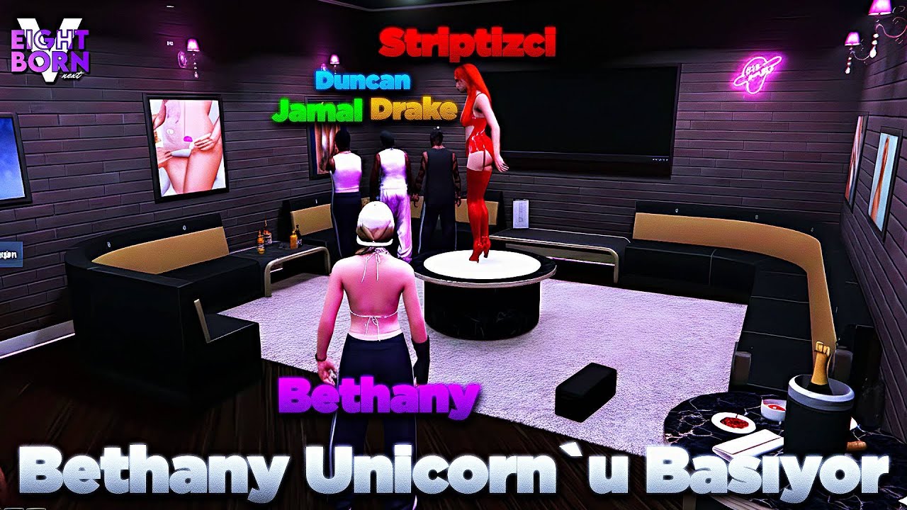 Bethany Unicorn`u Basıyor Ve Herkese Kafa Atıyor Eightborn Next @supphimee