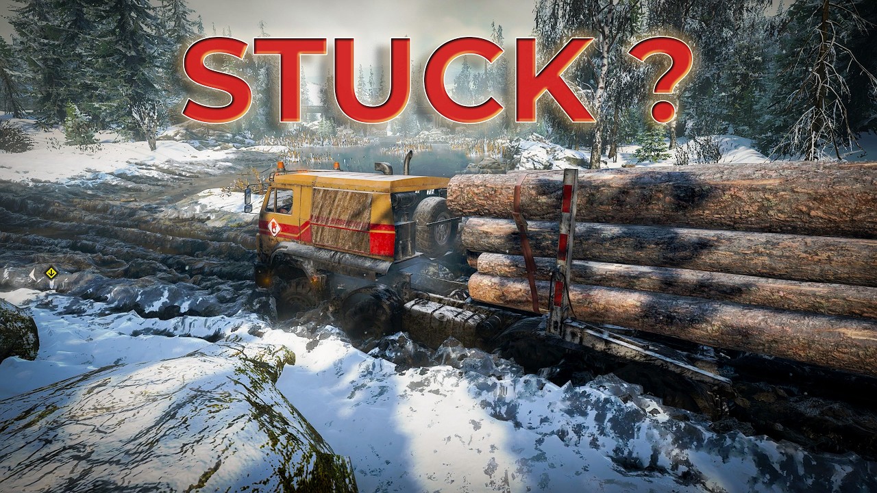 Even My Best Truck Got Stuck | Snow Runner