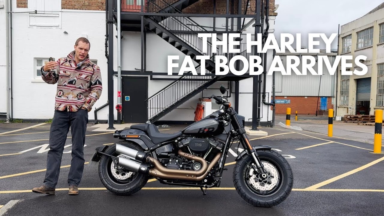 Встречайте Harley Davidson Fat Bob!
