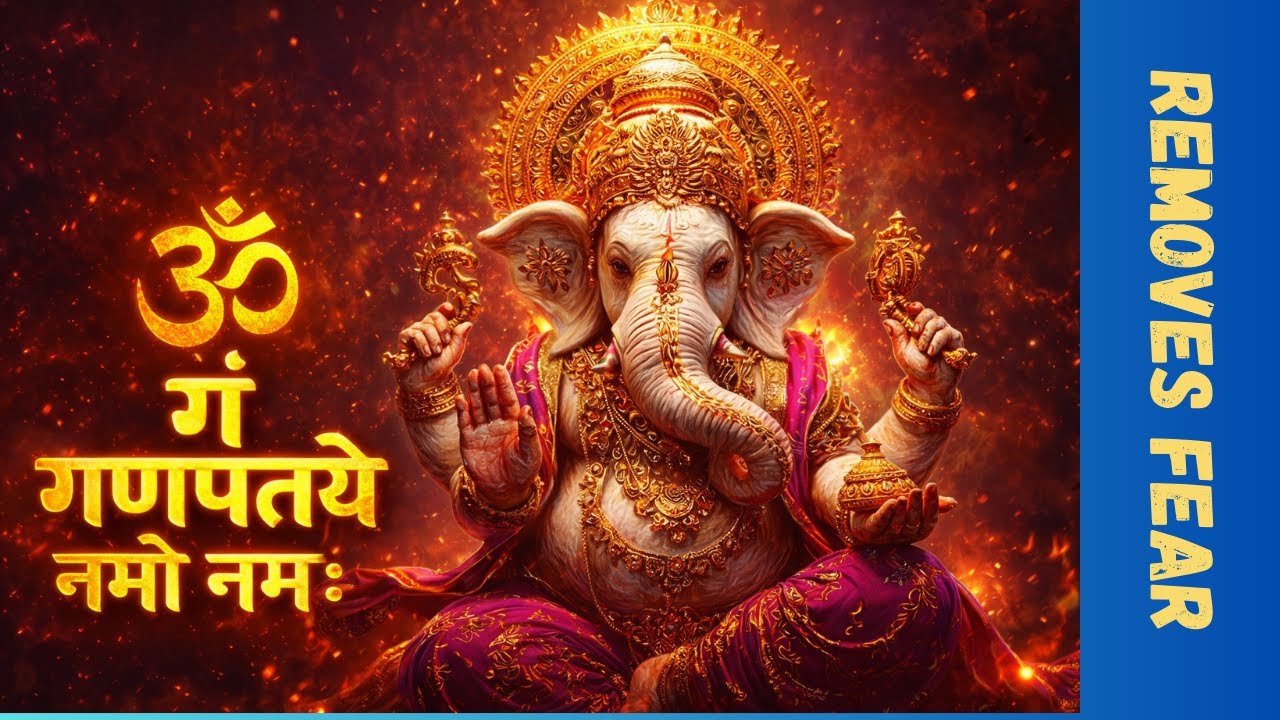 Om Gan Ganpataye Namo Namah | Powerful Ganesh Mantra for Success | ॐ गं गणपतये नमो नमः