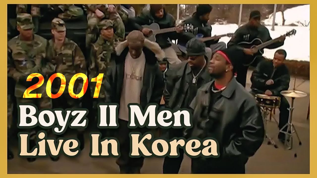 (Full) Boyz II Men Live in Korea 보이즈투맨 라이브 주한미군 한국 판문점 JSA (Upscale)