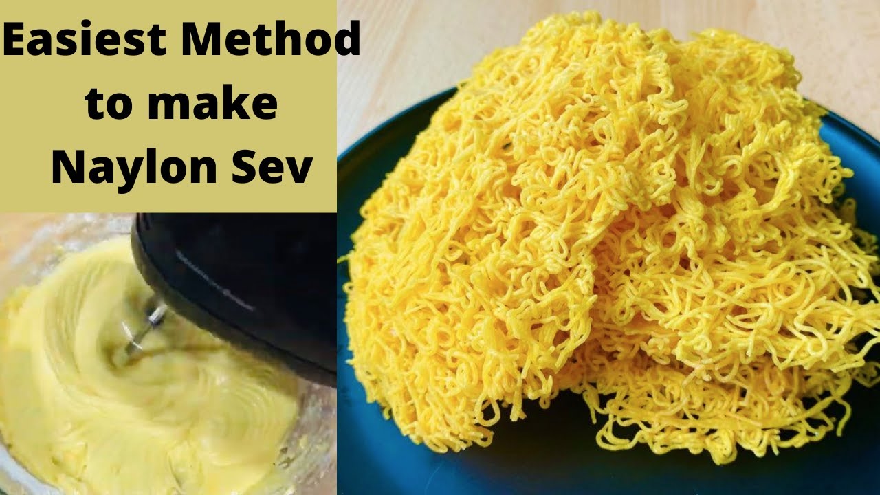 Easy method to make Besan Sev | Naylon Sev | Homemade Crispy Besan Sev for Namkeen