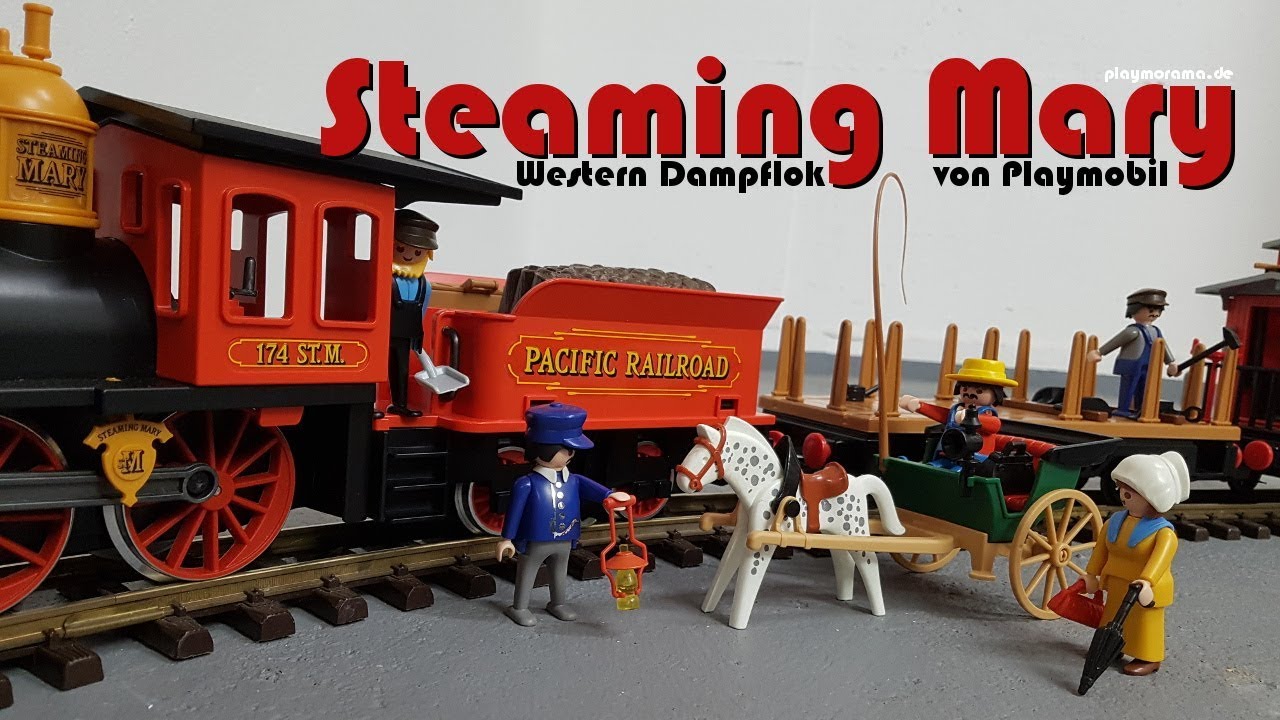 Die Playmobil Western-Lokomotive 
