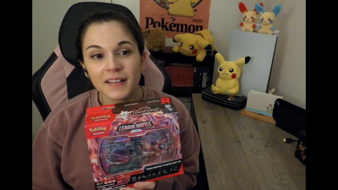Opening Team Rocket's Mewtwo Ex Pokémon Battle League Deck ⚡ #pokemontcg