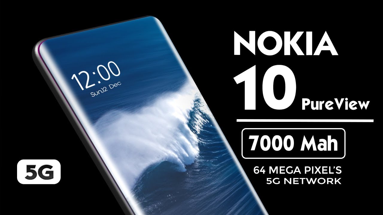 NOKIA 10 PureView 5G (2020) Introduction!!! | 7000 Mah Battery | INDISPLAY Camera