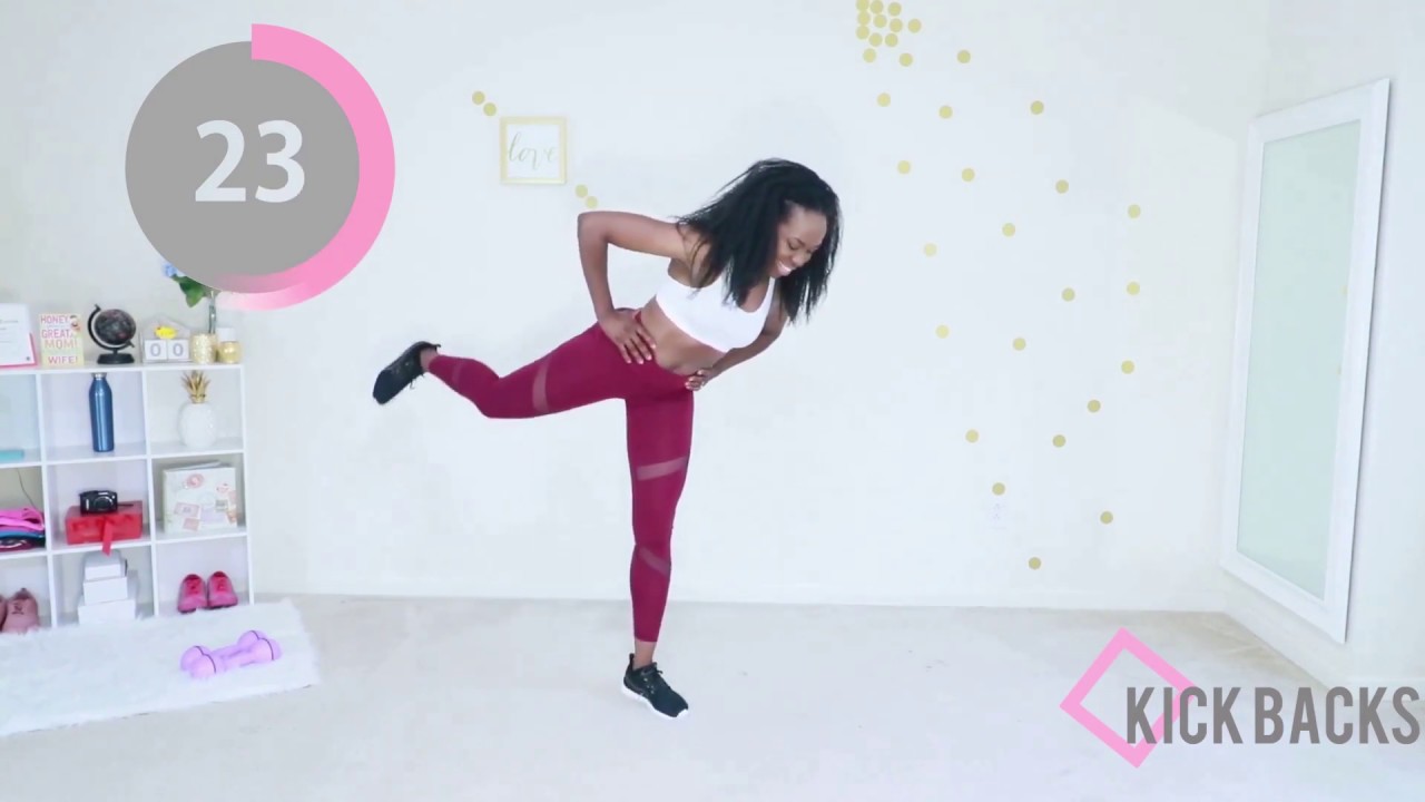 5 Min BUTT & THIGH Workout | Standing Only - No Equipment