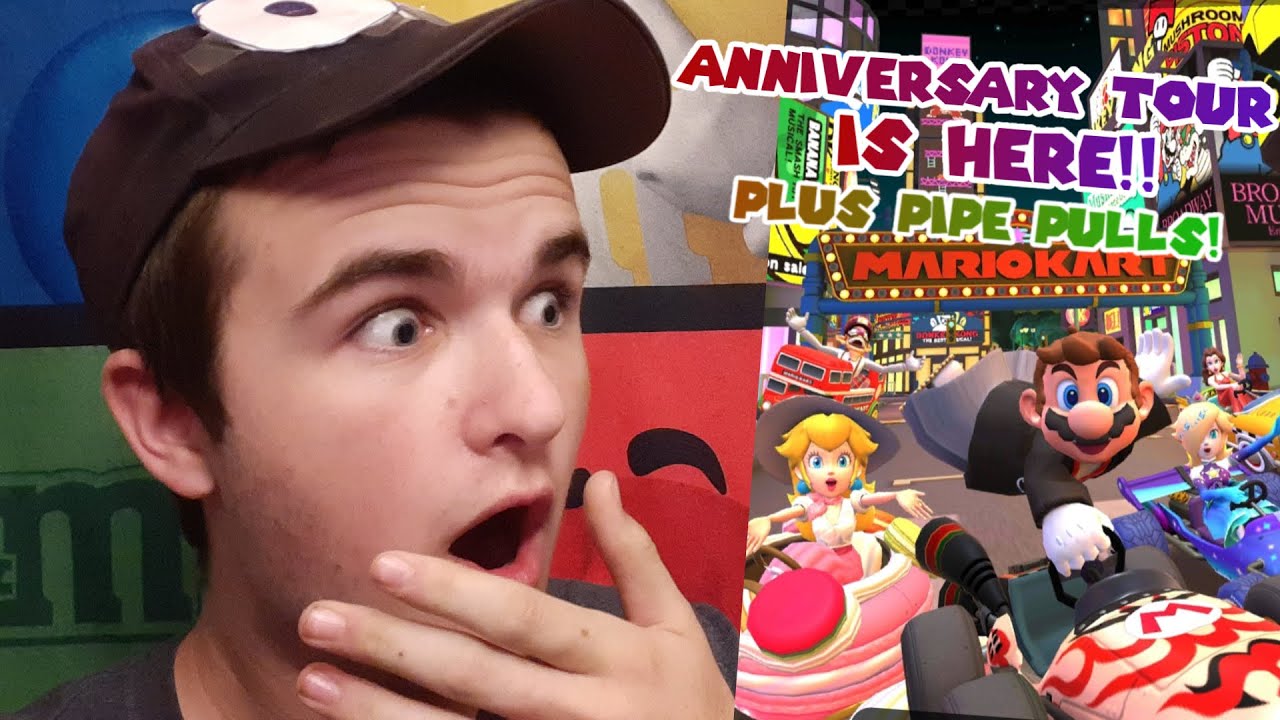 THE ANNIVERSARY TOUR IS HERE!! + PIPE PULLS! | Mario Kart Tour 1st Anniversary