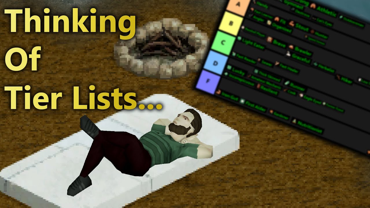 My Final Positive Trait Tier List Of Build 41 Project Zomboid