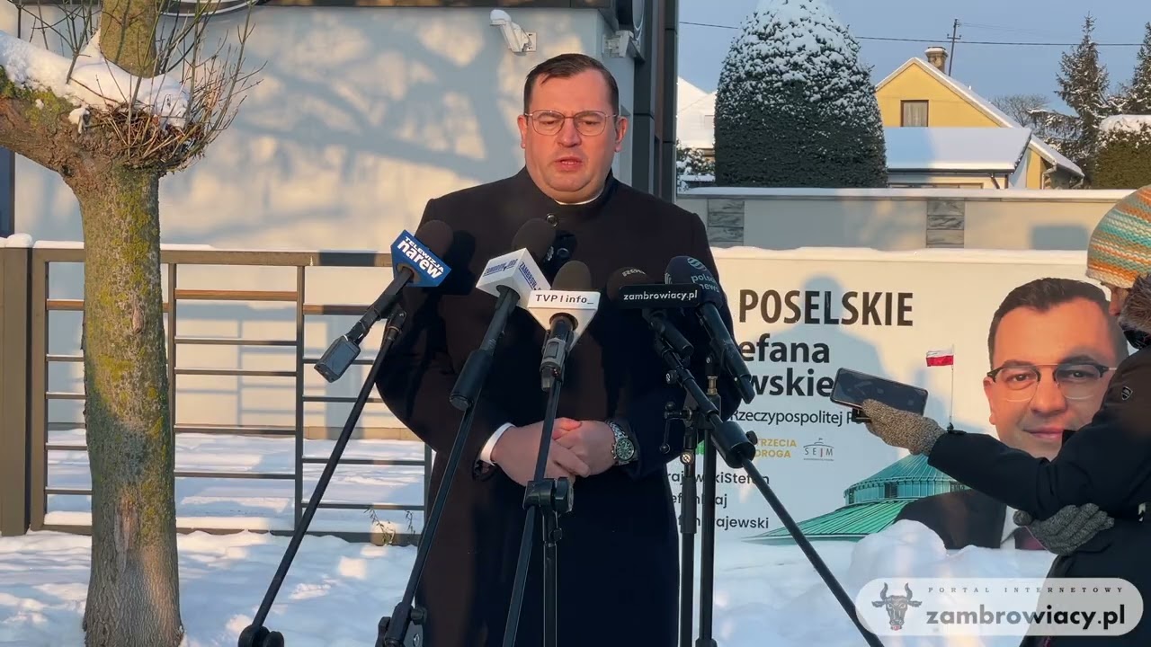 Konferencja prasowa Ministra Rolnictwa i Rozwoju Wsi Stefana Krajewskiego