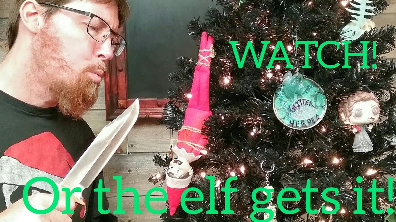 Black Xmas Tree and GIVEAWAYx3! (DellamorteCo,Taxidermy & Funko ornaments!)#elfontheshelf