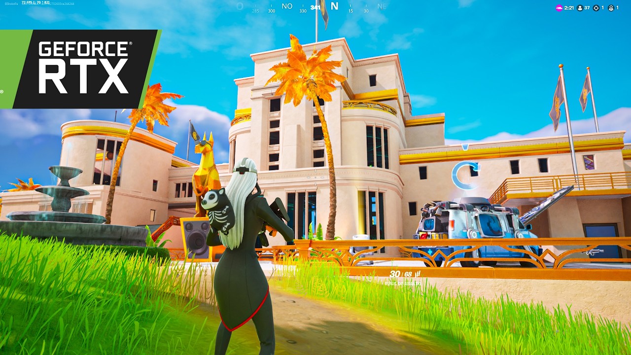 *RTX ON* FORTNITE CHAPTER 2 REMIX EPIC SETTINGS