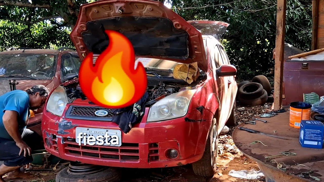 FORD FIESTA É UMA BOMBA!? MOTOR ZETEC ROCAM 2008
