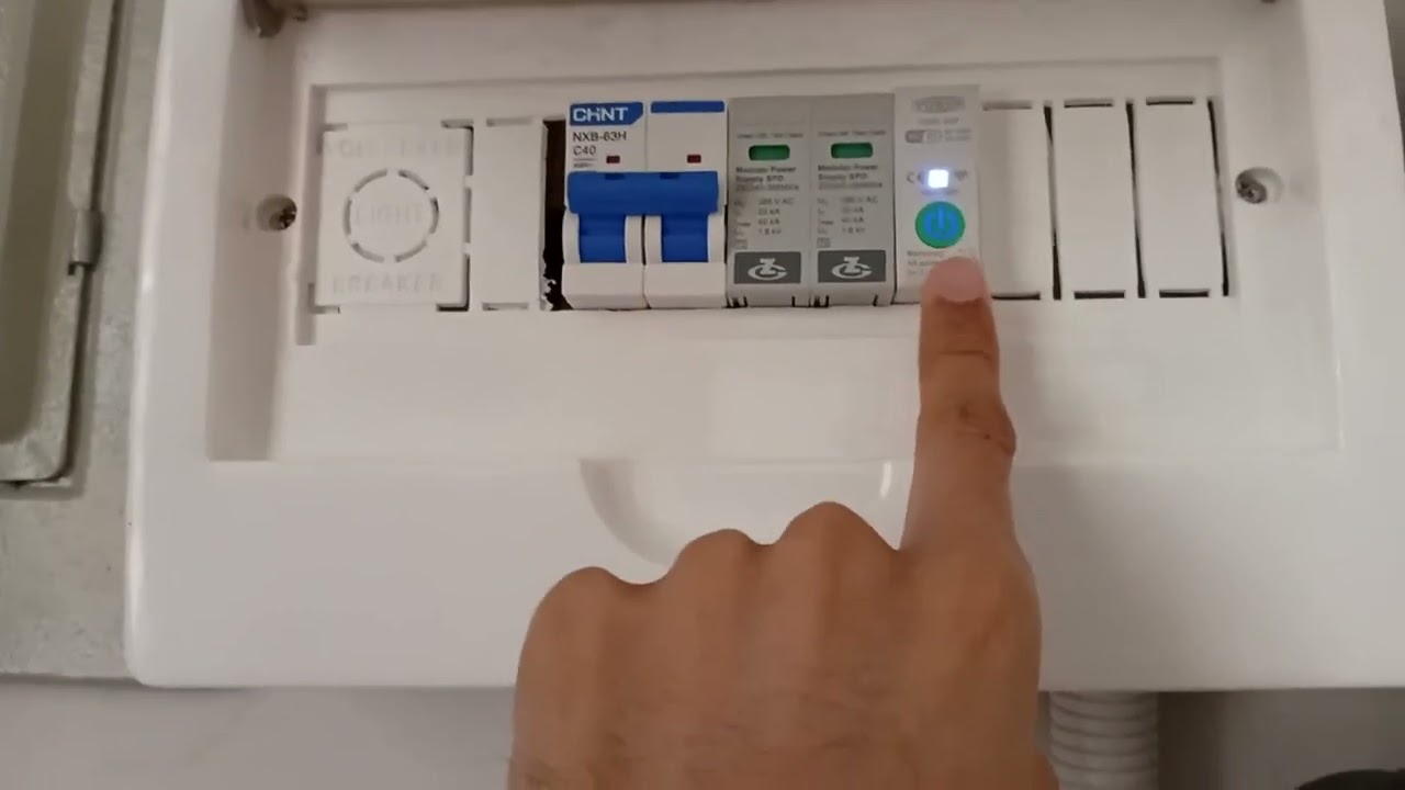 Level 2 (7 kW) EV charger installation