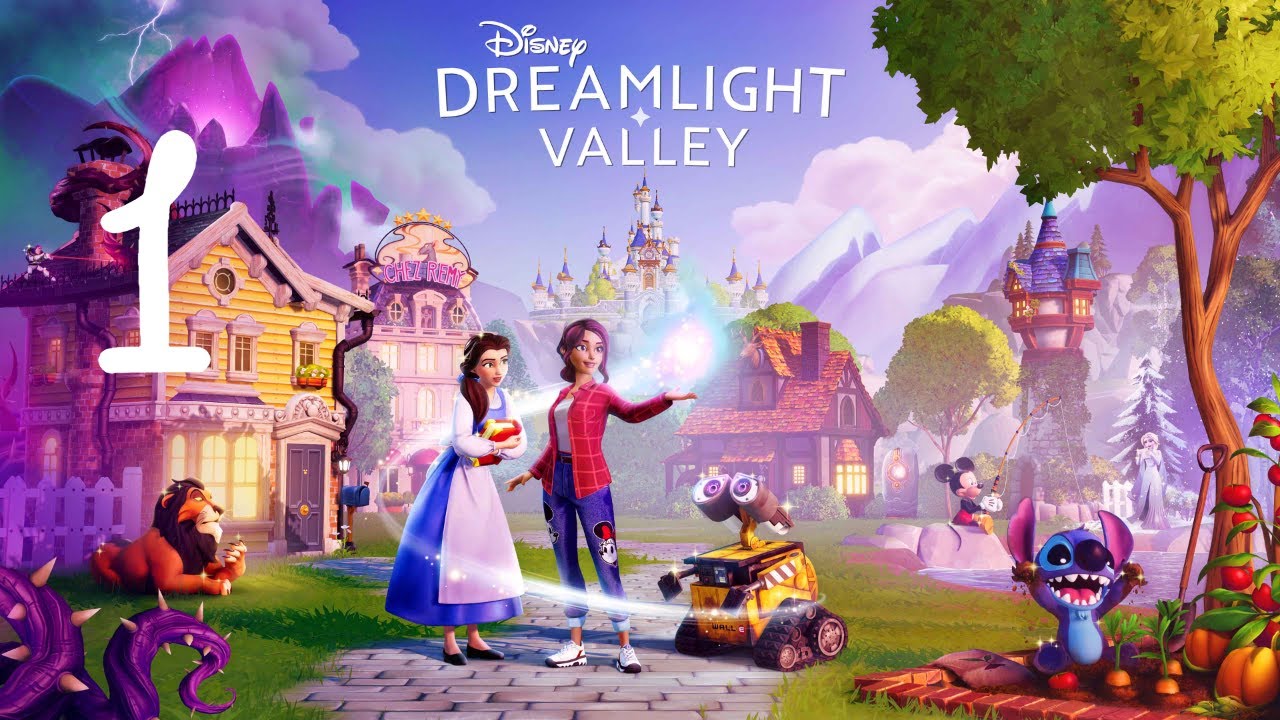 Disney Dreamlight Valley #1 - découverte du village et mission outils et recettes