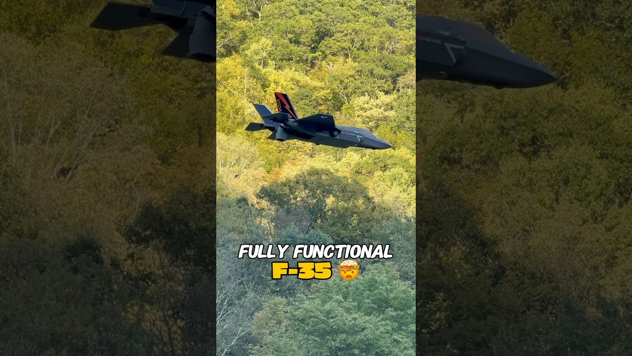 The ONLY RC F-35 That Transitions in Flight! 🤯