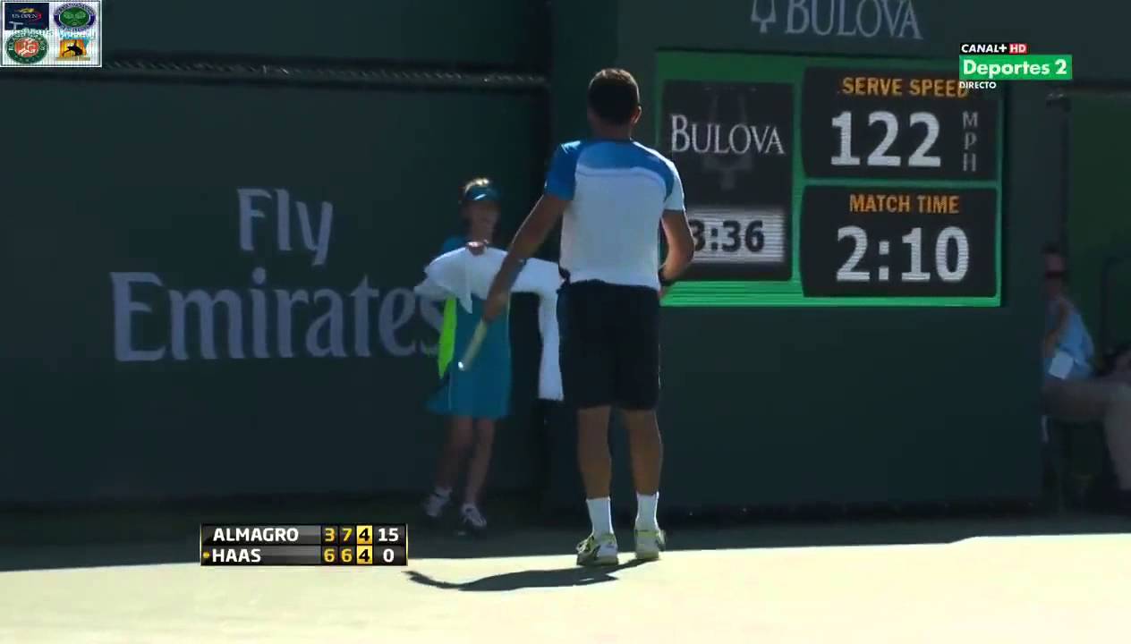 Tommy Haas vs Nicolas Almagro - Indian Wells 2013