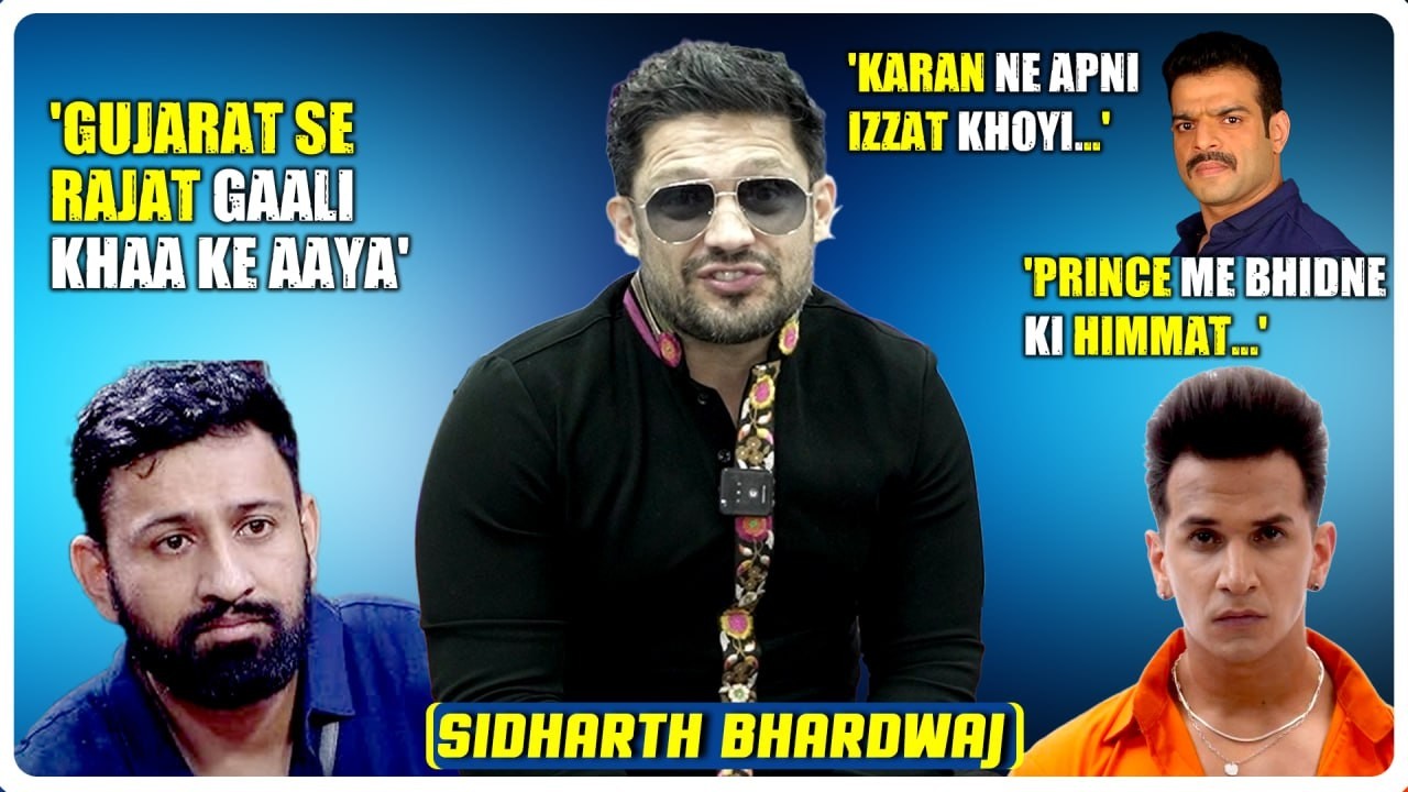 Sidharth Bhardwaj Ne Rajat Dalal Par Nikala Gussa; Kaha Online Badmash, Prince-Yuvika Ko bola Dost!