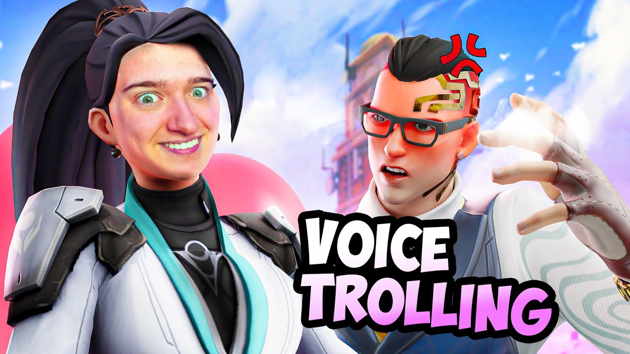 Girl Voice Trolling the STRANGEST People on VALORANT