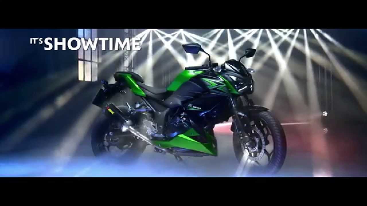 New Kawasaki Z300 MY15 - IT'S SHOWTIME