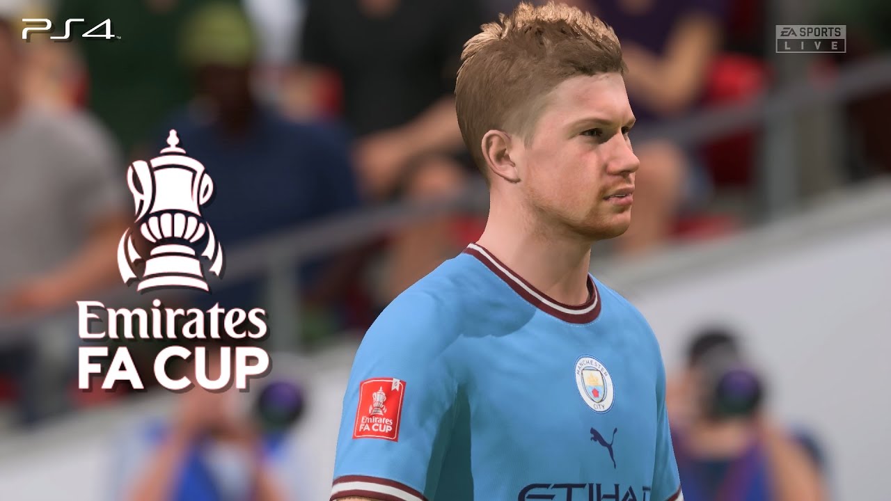 FIFA 23 - Man City vs Man United | FA Cup | Final | PS4™ Gameplay