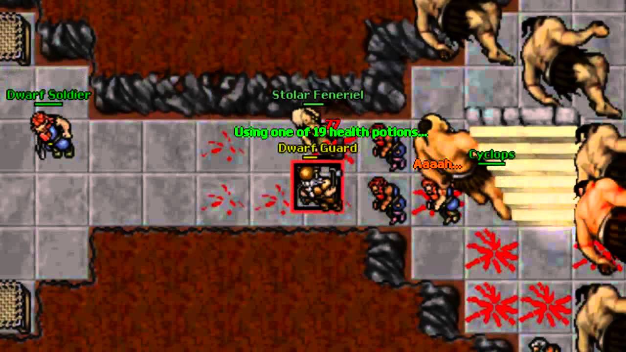 Let's Play Tibia #1 | Wakacje z Tibia | Cyclopolis Edron