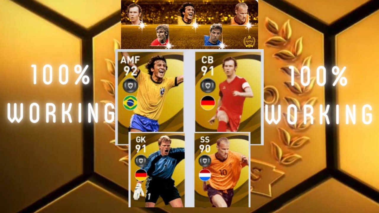 100% Working Trick To Get LEGEND | LEGENDS Worldwide Clubs | Beckenbauer, Kahn, Bergcamp, Nedved