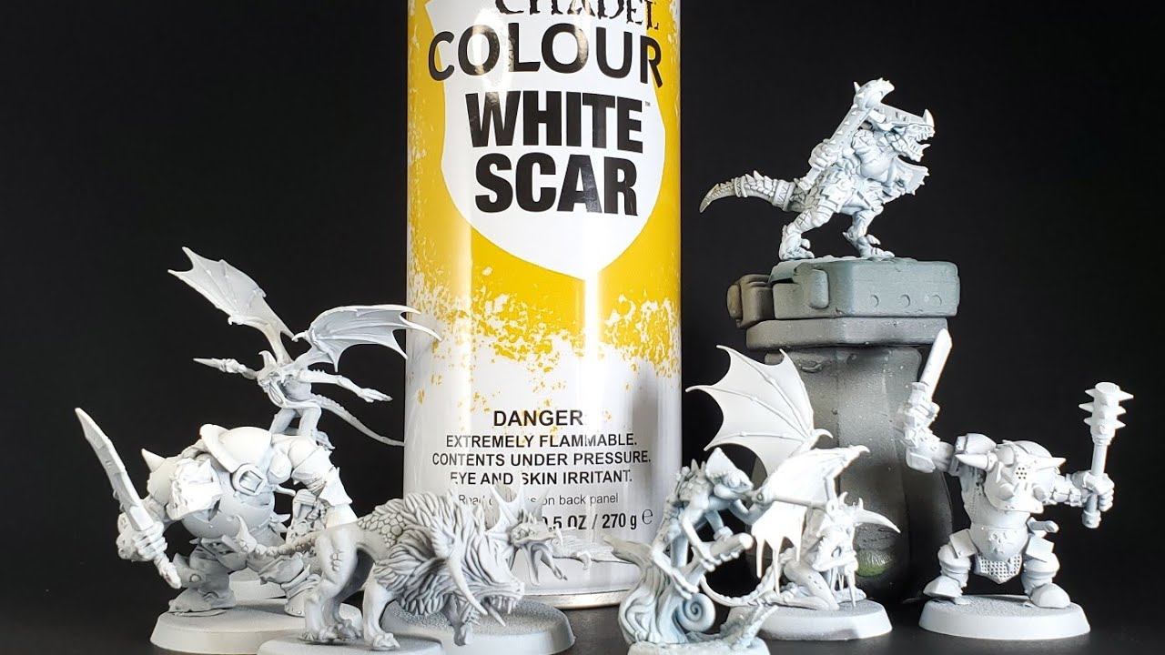 A Look at GW's New White Scar Spray Primer