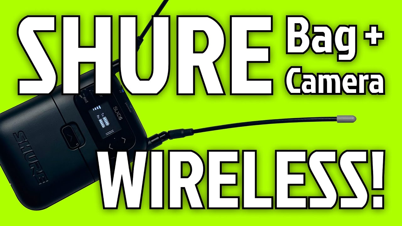 SHURE SLX-D Wireless Mic Receiver & XLR Plug-On Transmitter | Curtis Judd