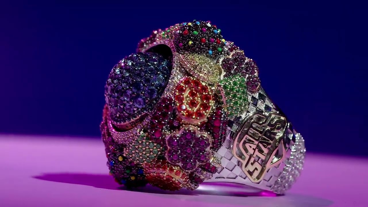 Candy Crush All Stars 2026 Championship Ring, designed by Icebox for the winner