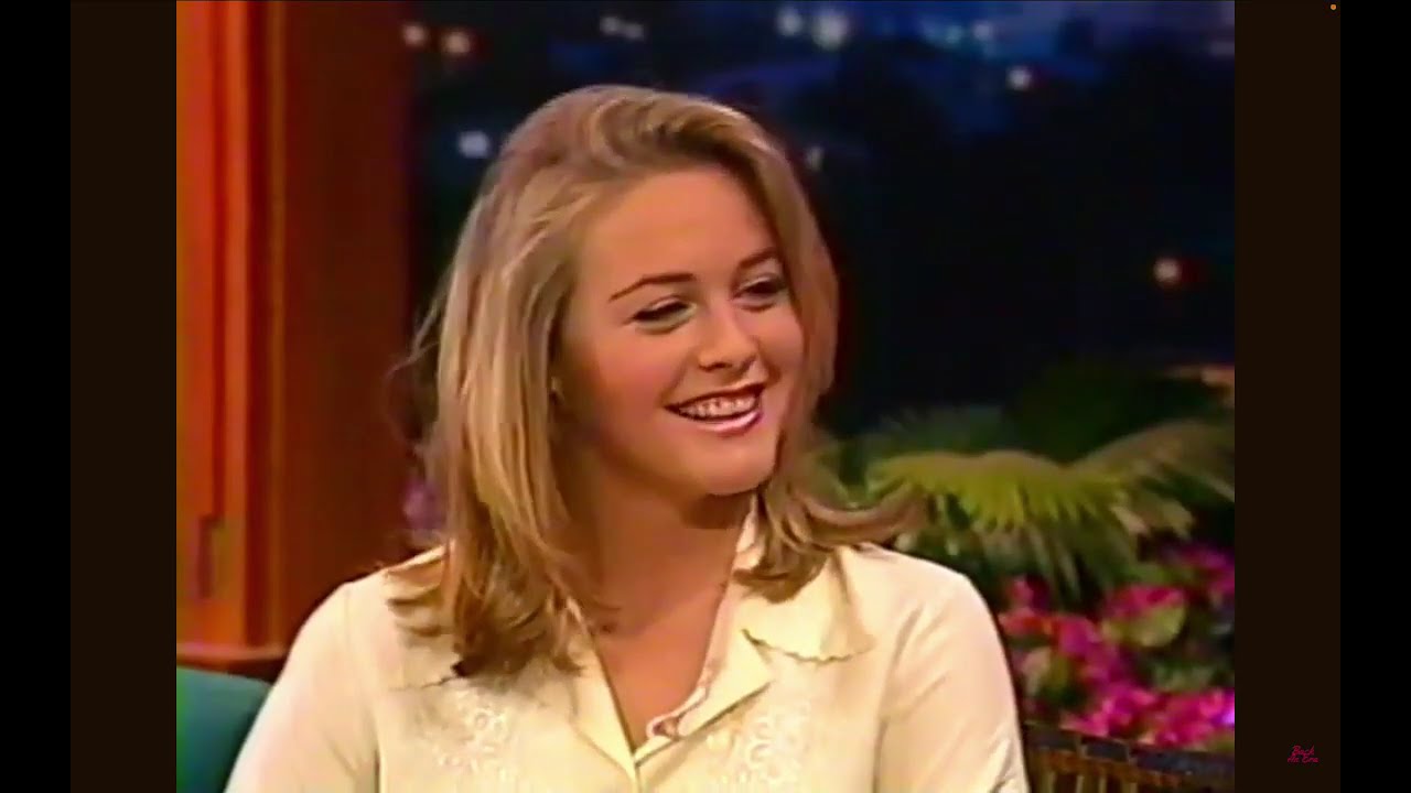 Alicia Silverstone - Clueless - The Tonight Show with Jay Leno (1995)