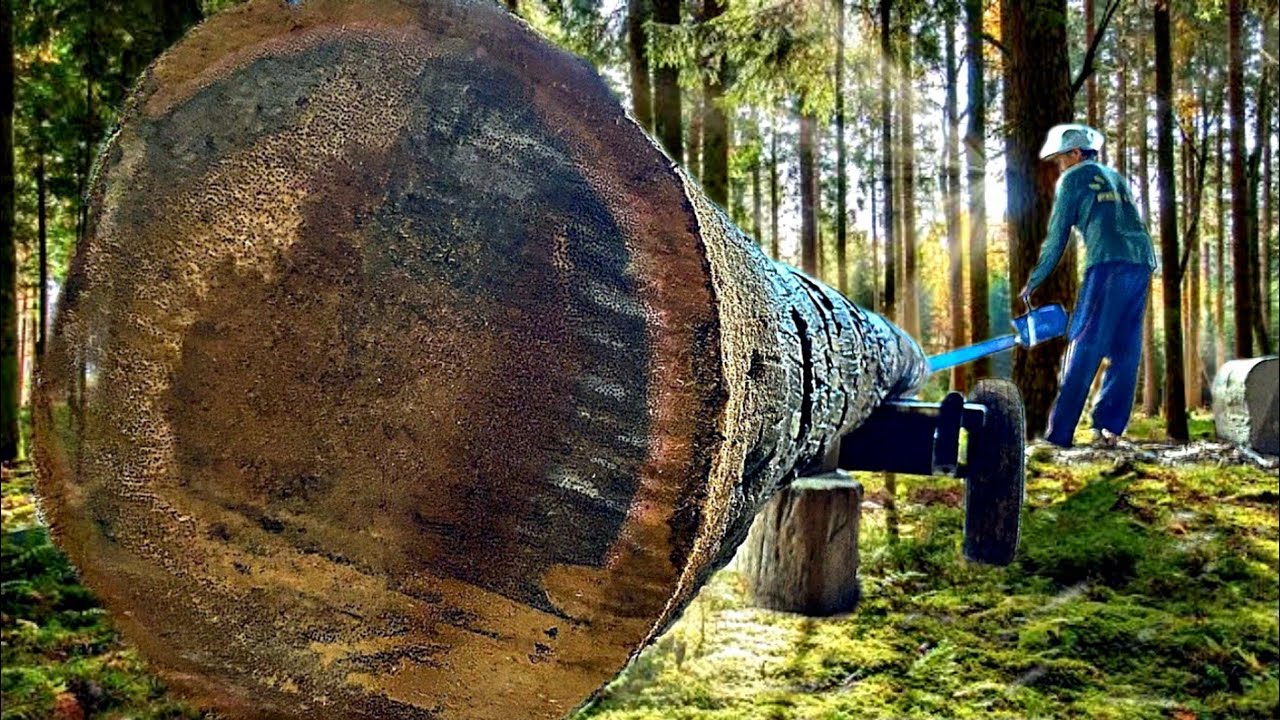 Special attention is needed!This super old coconut lumber sawmill for construction materials