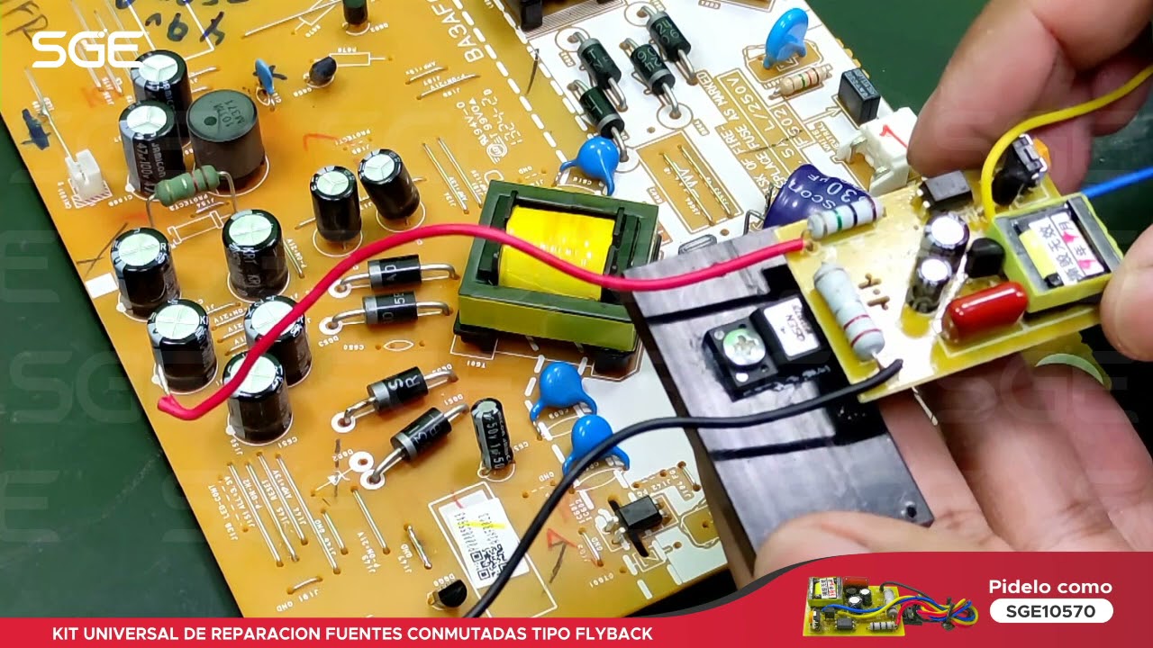 KIT UNIVERSAL de reparación FUENTES CONMUTADAS tipo flyback | compra en línea
