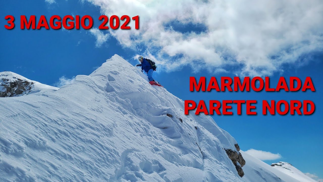 MARMOLADA PARETE NORD IN POLVERE