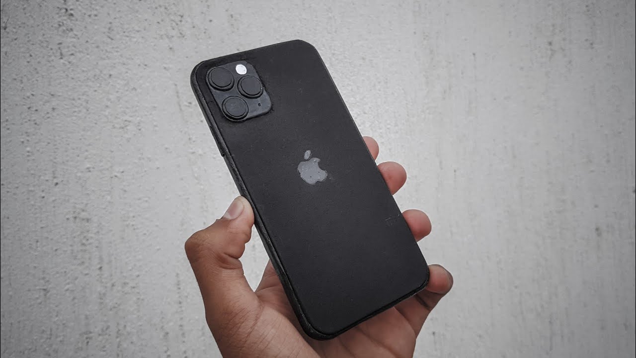как сделать iphone 11 pro из картона