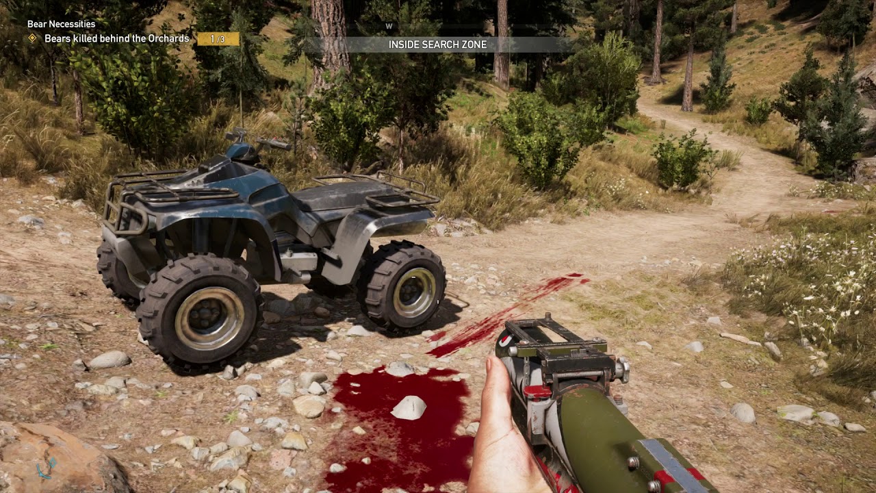 Far Cry 5 - Bear Necessities: Bears Killed Behind Orchards 3/3 Incendiary Arrows Gameplay (2018)