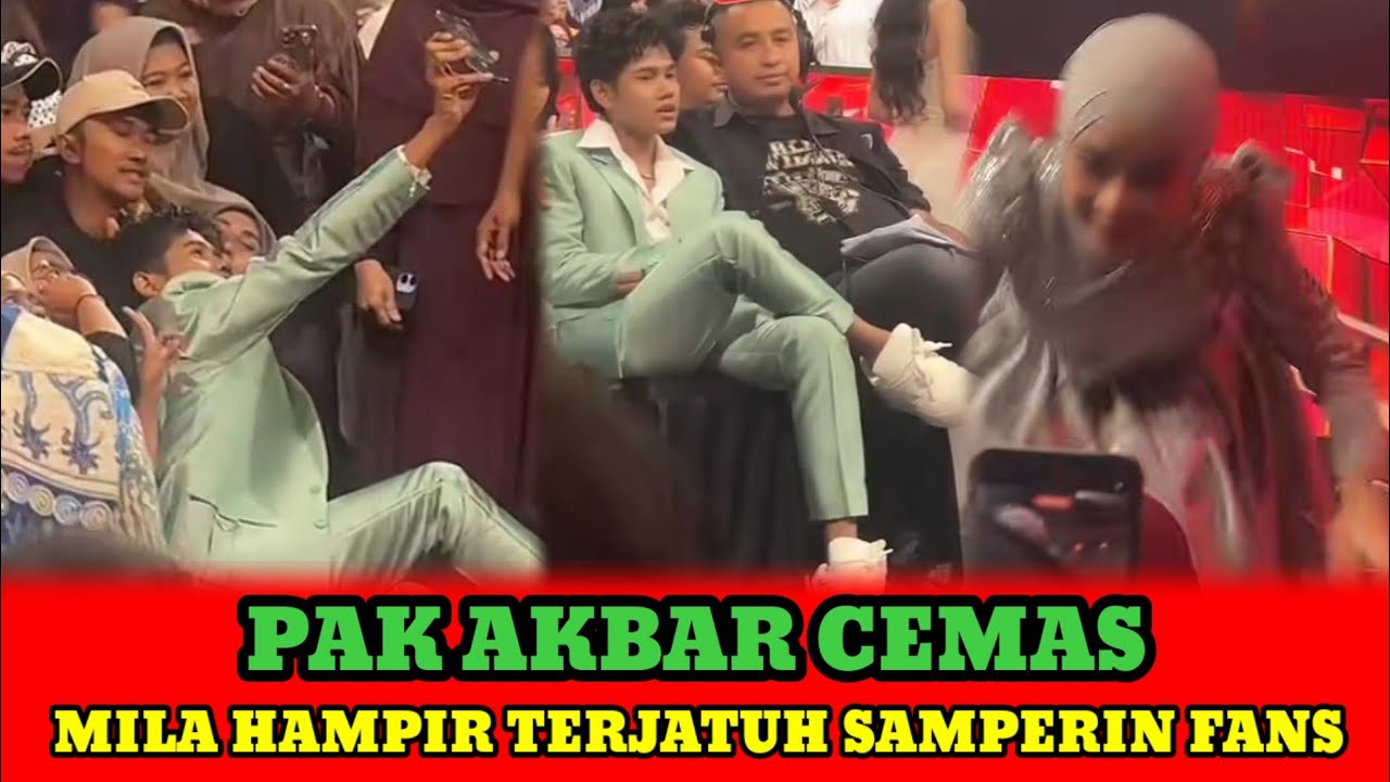 LIVE INDOSIAR❗MILA HAMPIR TERJATUH SAMPERIN FANS DI STUDIO 5 INDOSIAR