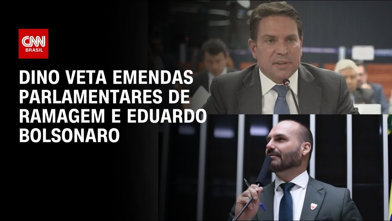 Fl&aacute;vio Dino barra emendas indicadas por Ramagem e Eduardo Bolsonaro | CNN 360&ordm;