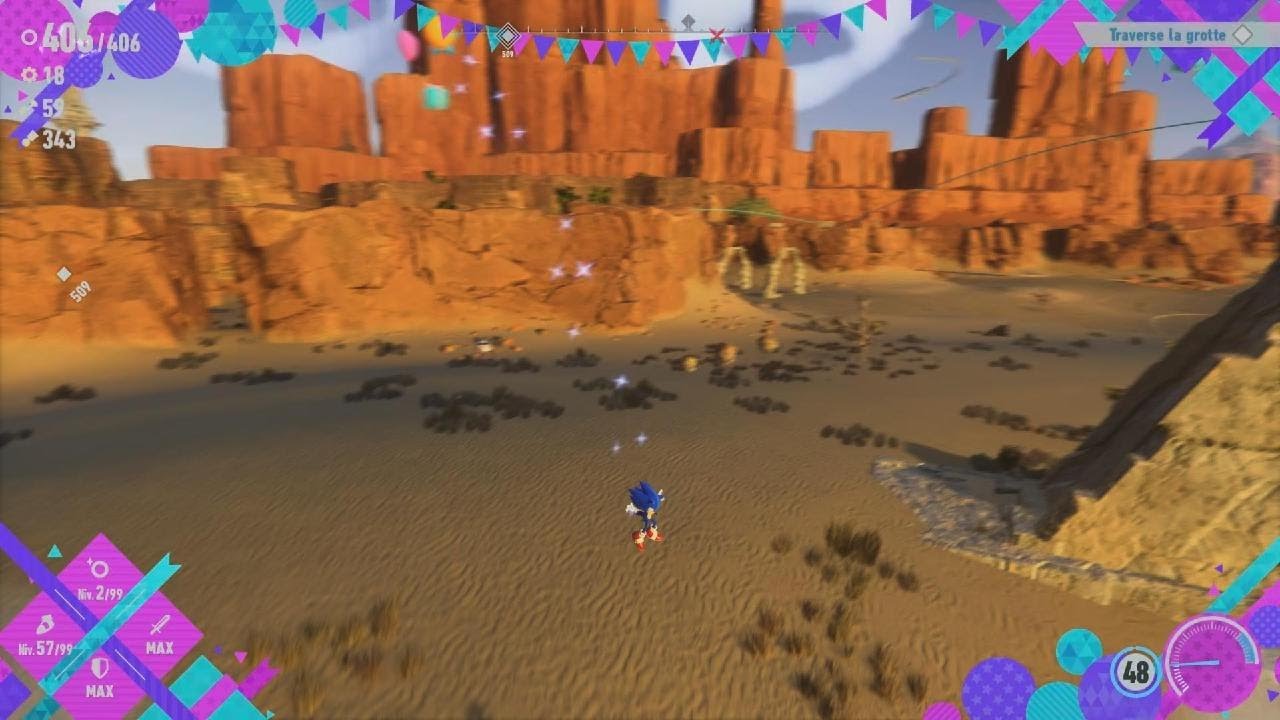 SONIC FRONTIERS PS5 Ares Island découverte Boss de fin