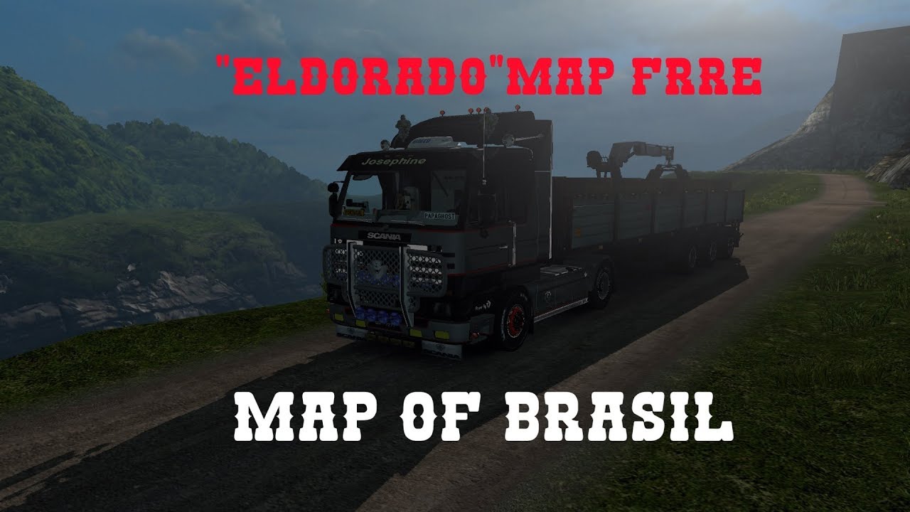 ETS 2-(1.31)ELDORADO Map Free (Map Of Brasil)