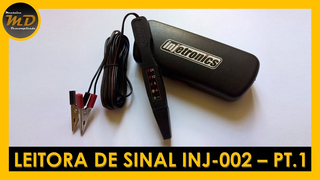 Leitora de Sinal, Voltagem e Polaridade INJ-002 - Injetronics - Parte 1